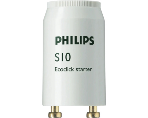 PHILIPS Starter Ecoclick S10 4-65 W, 2 stuks Philips S10 Ecoclick starter