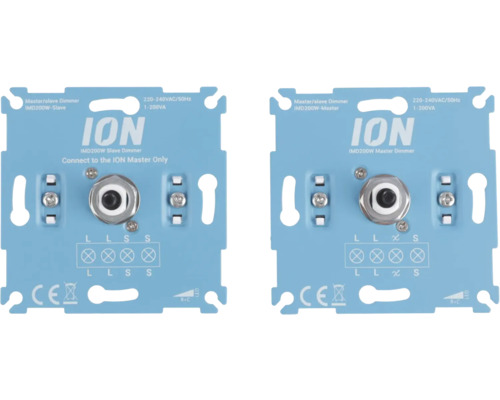ION INDUSTRIES LED dimmer set master/slave duopack 0,3-200 W