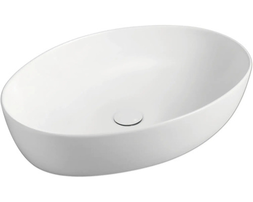 JUNGBORN Opzet waskom Kalen 62,5x42x14 cm wit JUNGBORN Opzet waskom Kalen 62,5x42x14 cm wit
