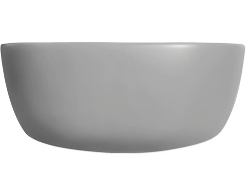 Grijze plantenbak van kunststof