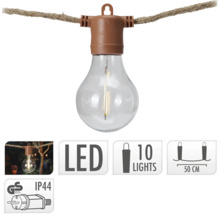 Slingerverlichting met tien LED lampen