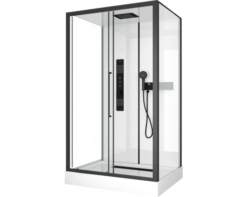 Complete douchecabine met douchekop en handdouche