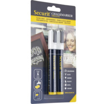 Securit krijtstiften in een set van twee, geschikt voor schoolbord, glas, spiegel, kunststof, metaal en keramiek