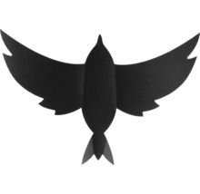 Vogel silhouet ter decoratie