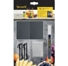 Securit krijtbord set A8 met krijtstift en accessoires