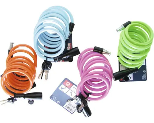 ABUS Spiraalkabelslot CC Lock 2103 groen ABUS Spiraalkabelslot CC Lock 2103 groen