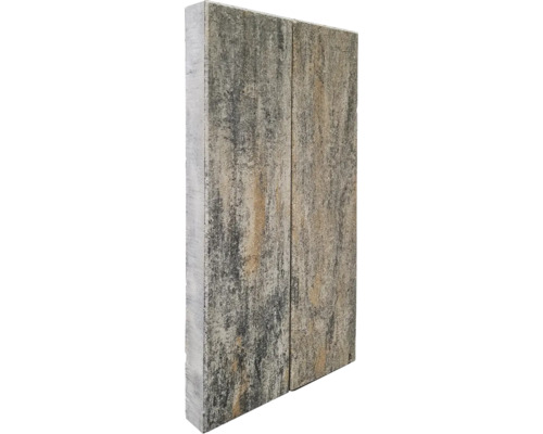 DIEPHAUS Palissade iMount Modern schelpkalk 100x25x8 cm Twee betonklinkers