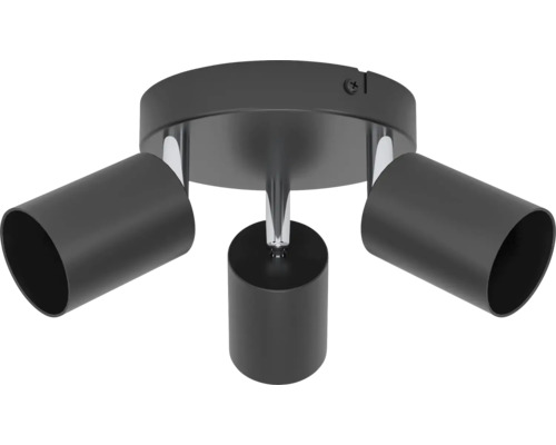 Plafondlamp met drie spots