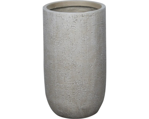 PASSION FOR POTTERY Bloempot Colorado Fiberclay beige Ø 36 cm H 66 cm