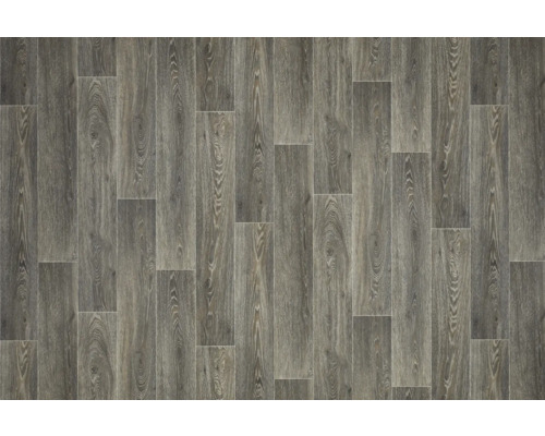 PVC op maat Giant antraciet 300 cm breed Vloerbedekking met houtlook