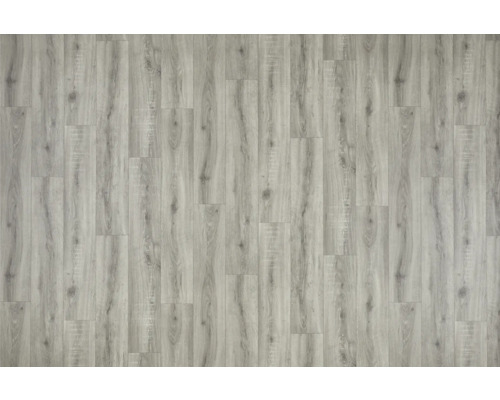 PVC op maat Giant houtoptiek grijs 400 cm breed Lichte houten vloerstructuur