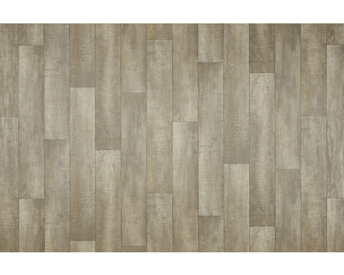 PVC op maat Giant 895 houtoptiek acacia grijs 400 cm breed Vloerbedekking van licht hout