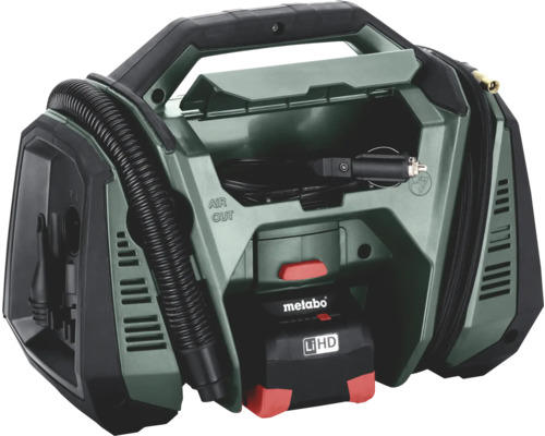 Metabo Accucompressor met geïntegreerd vak voor accessoires