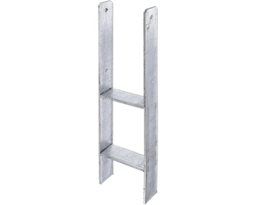 GAH.ALBERTS H-balkdrager zwaar 121x30x600 mm, thermisch verzinkt GAH.ALBERTS H-balkdrager zwaar 121x30x600 mm, thermisch verzinkt