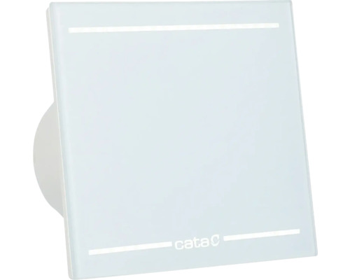 Cata badkamerventilator met glazen voorkant