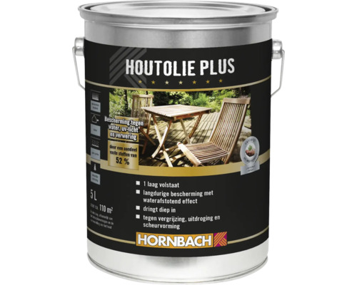 HORNBACH Houtolie Plus kleurloos 5 l