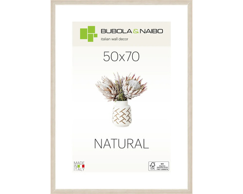 BUBOLA&NAIBO Fotolijst hout 6860/01 wit 50x70 cm