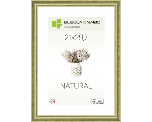 BUBOLA&NAIBO Fotolijst hout 6860/03 groen 21x29,7 cm (A4)