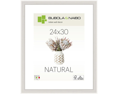 BUBOLA&NAIBO Fotolijst hout 4040/1 wit 24x30 cm