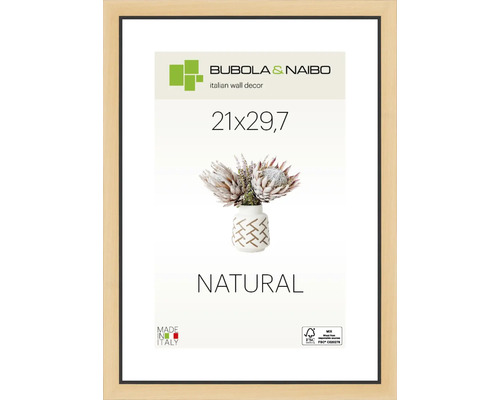 BUBOLA&NAIBO Fotolijst hout Trendy 6440/07 zwart 21x29,7 cm (A4)