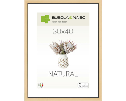 BUBOLA&NAIBO Fotolijst hout Trendy 6440/07 zwart 30x40 cm