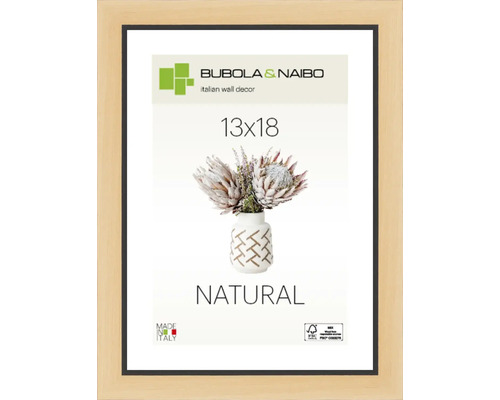 BUBOLA&NAIBO Fotolijst hout Trendy 6440/07 zwart 13x18 cm