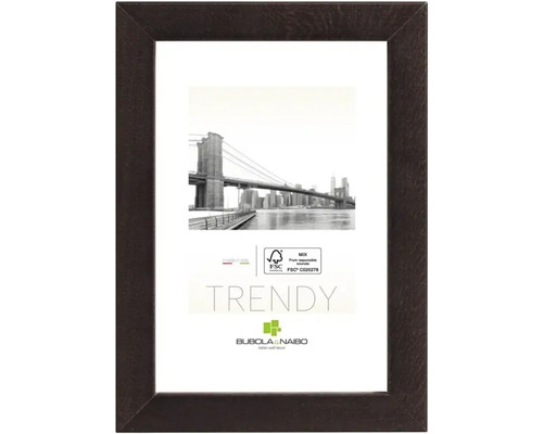 BUBOLA&NAIBO Fotolijst hout Trendy 4405/04 bruin 15x20 cm