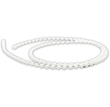 Witte kogelketting voor jaloezieën