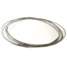 Metalen lintzaagblad in een ring