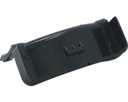 Zwart kunststof verbindingsstuk