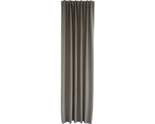 HOMING Gordijn met lussen Re-Allen taupe 140x240 cm HOMING Gordijn met lussen Re-Allen taupe 140x240 cm