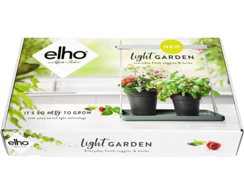 Elho Light Garden met LED-verlichting in verpakking