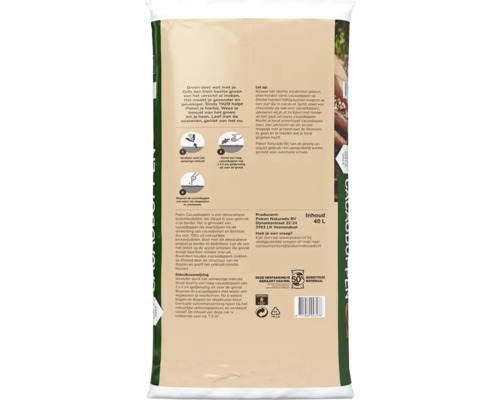 Verpakking cacaodoppen bodembedekker 40 liter