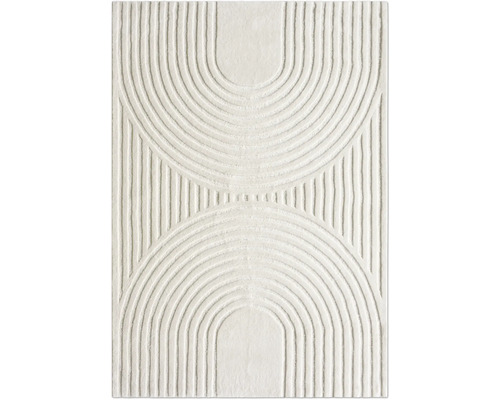 SOLEVITO Vloerkleed Loop beige 160x230 cm