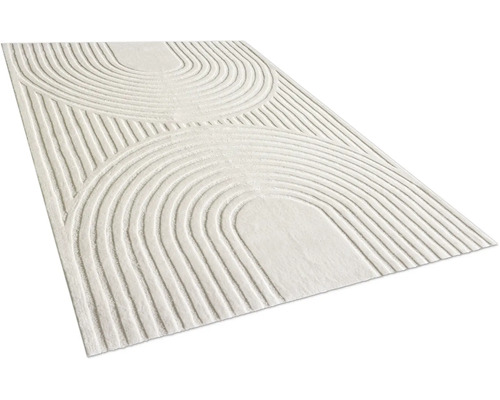 SOLEVITO Vloerkleed Loop beige 160x230 cm