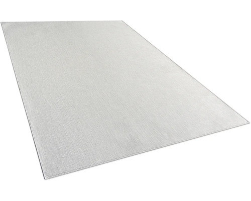 SOLEVITO Vloerkleed linnen zilver 140x200 cm SOLEVITO Vloerkleed linnen zilver 140x200 cm