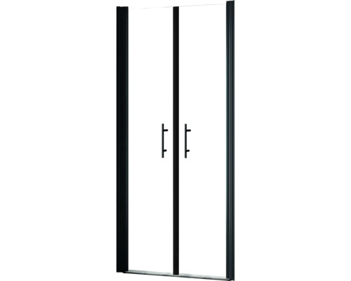 Douchecabine met twee deuren en handgrepen