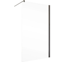 Douchescherm van glas met frame