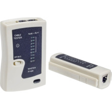 Netwerkkabeltester voor het testen van RJ45 en RJ11 kabels