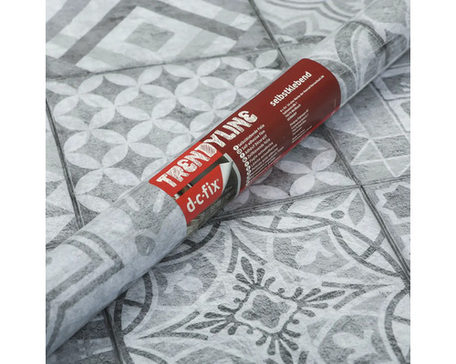 Rol zelfklevende decoratiefolie met tegeldessin