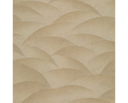 ERISMANN Vliesbehang 10372-30 Fashion for Walls IV golven goud Behang met veegtechniekpatroon