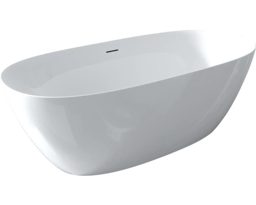 Vrijstaand bad van sanitairacryl