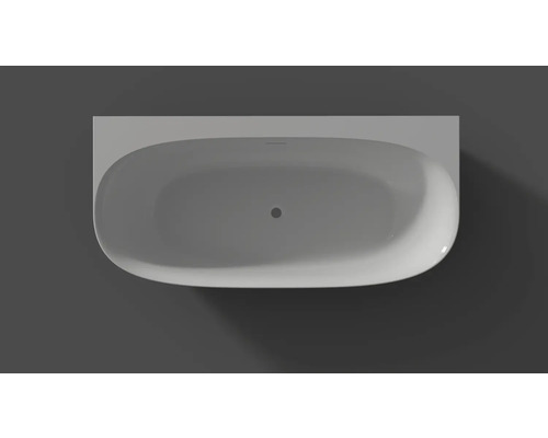 Bovenaanzicht van een badkuip