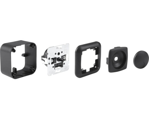 Onderdelen van een dimmer voor het licht