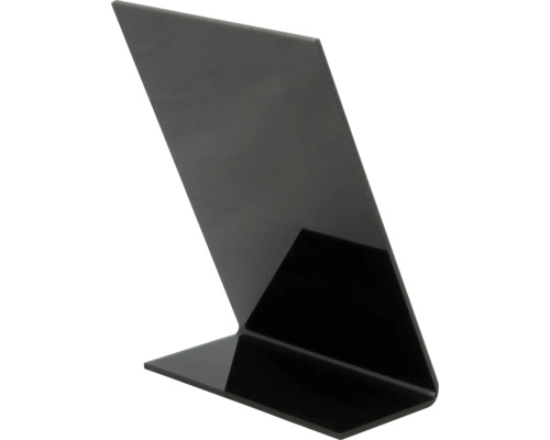 Zwarte tafelstandaard van kunststof