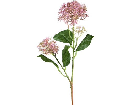 Kunstplant Dille roze H 65 cm