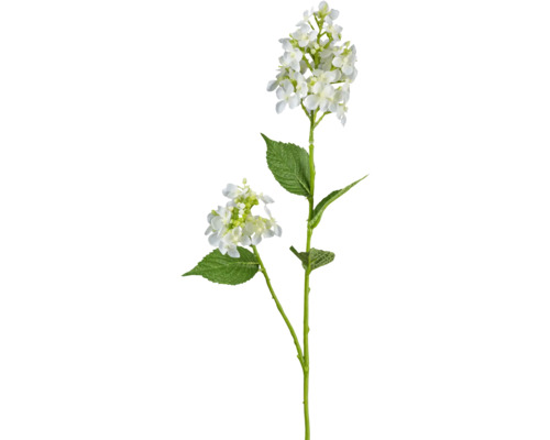 Kunstplant Hortensia wit H 66 cm