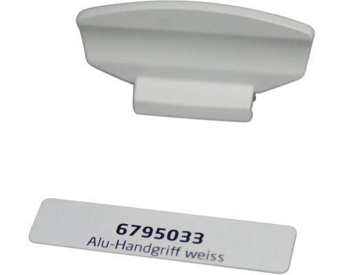 Witte aluminium handgreep