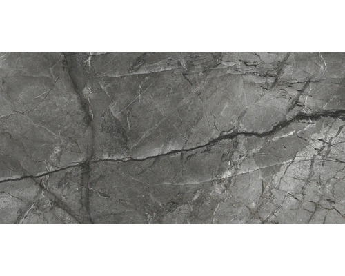 Grijze tegel met marmerlook