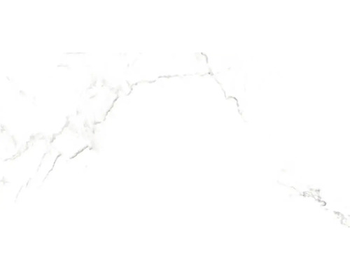 Wand- en vloertegel Bianco River wit 60x120 cm gerectificeerd